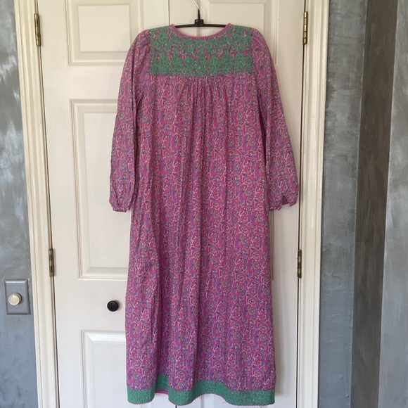 J CREW re-imagined line XS Lounging Cotton Caftan - Picture 3 of 8